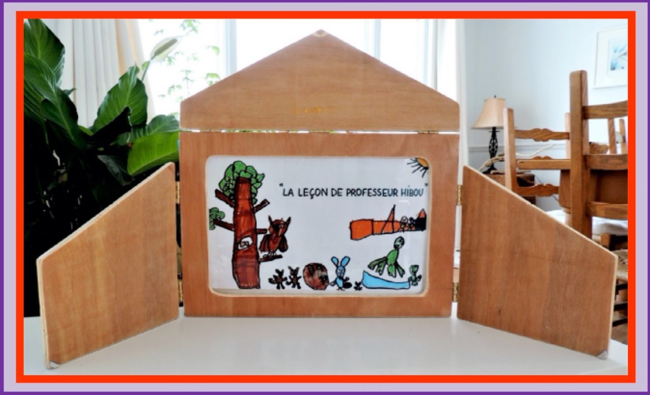 PROJET : UN KAMISHIBAÏ POUR RACONTER « LA LEÇON DE PROFESSEUR HIBOU
